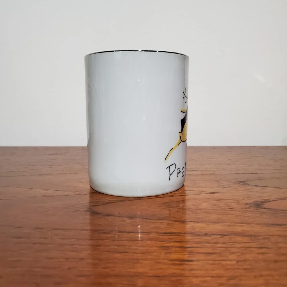 Pottery Barn Christmas Holiday Prancer Reindeer Coffee Mug Cup